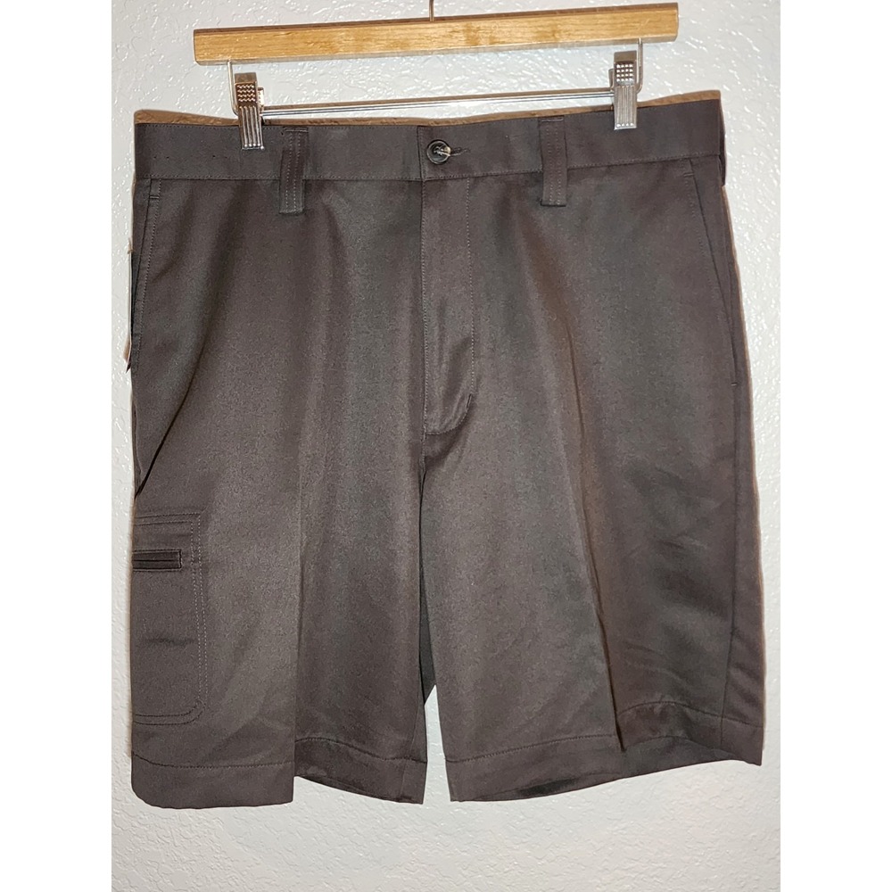 Roundtree & Yorke NWT Men's Cargo Shorts‎ Size 24 9" Inseam Dark Green